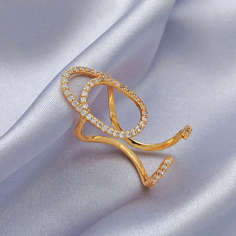 Nail Rings- Classic Diamonds