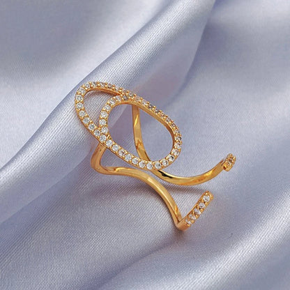 Nail Rings- Classic Diamonds